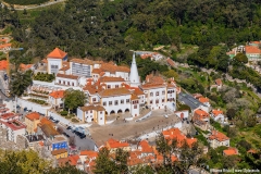 Palácio Nacional de Sintra mit seinen zwei Schornsteinen