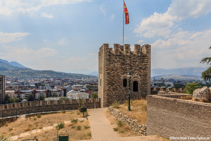 Kale Festung mit Ausblick auf Skopje