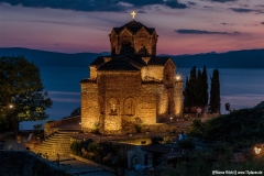 Kirche des heiligen Kaneo am Abend