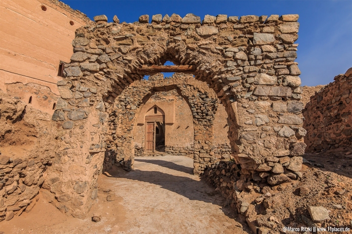 Ruinen in Ibra der Old Quarter