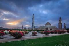 Große Sultan Qabus Moschee in Maskat