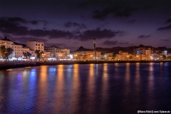 Altstadt vom Oman im Stadtteil Muttrah am Abend