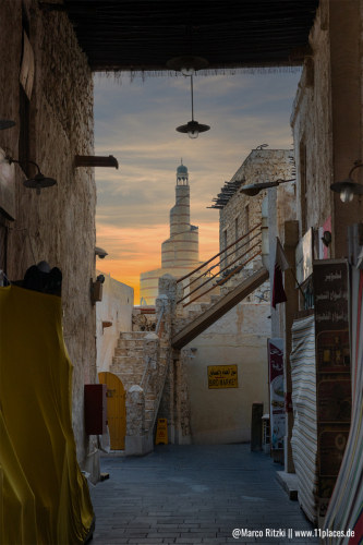 souq-waqif-doha-sonnenuntergang