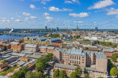 Ausblick von Plattform der Latvian Academy 