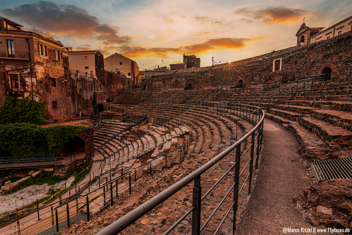 Teatro Romano - römisches Theater und kleines Odeon
