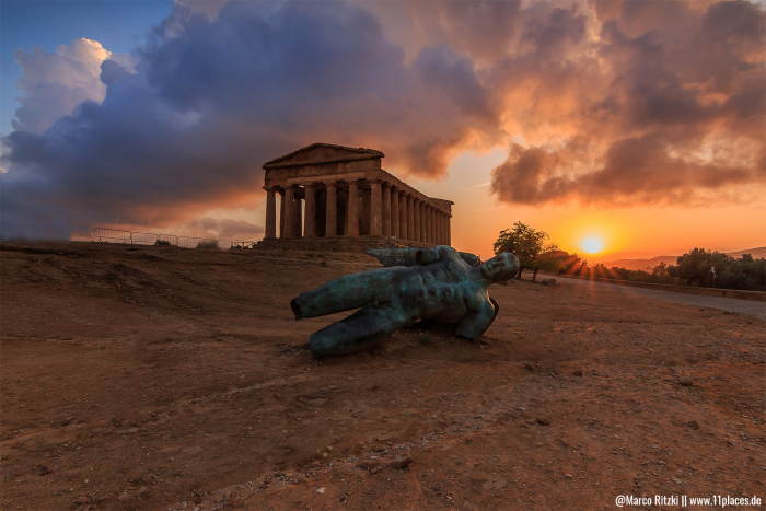 Tempel Concordia von Agrigento